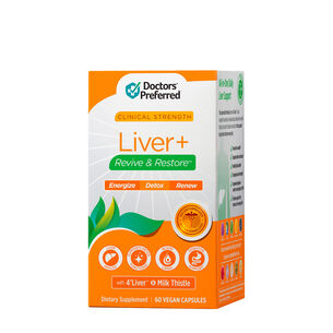 Liver Plus Revive and Restore - 60 Vegan Capsules (30 Servings) | GNC